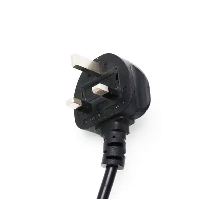 Laptop UK Standard Flat Copper 3 Pin Uk Plug Ac Power Cord Cable for Hair Dryer Power Cable Pc Laptop Computer Monitor