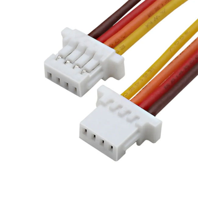 SHR-04V-S-B 4 Pin 1.0mm Pitch Plastic Connector Wire Harness JST SH Custom Cable Assembly