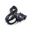 1.5M 1.8M Black High Quality EU Power Cord with Copper for Laptop Desktop Computer Power Cable C13 C7 C5