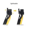 4pin IDE 1 To 5 SATA 15Pin Professional Repair Tools PC Computer Accessories Easy Apply Power Supply Hard Drive Splitter Cable