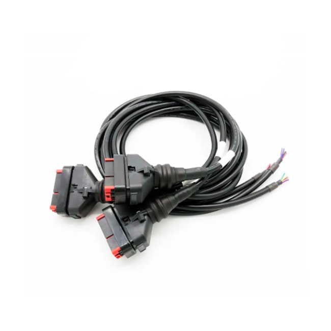 China Manufacturer Custom Electronic Wiring Harness 776164-1 35P Connector Car ECU Cable Assembly