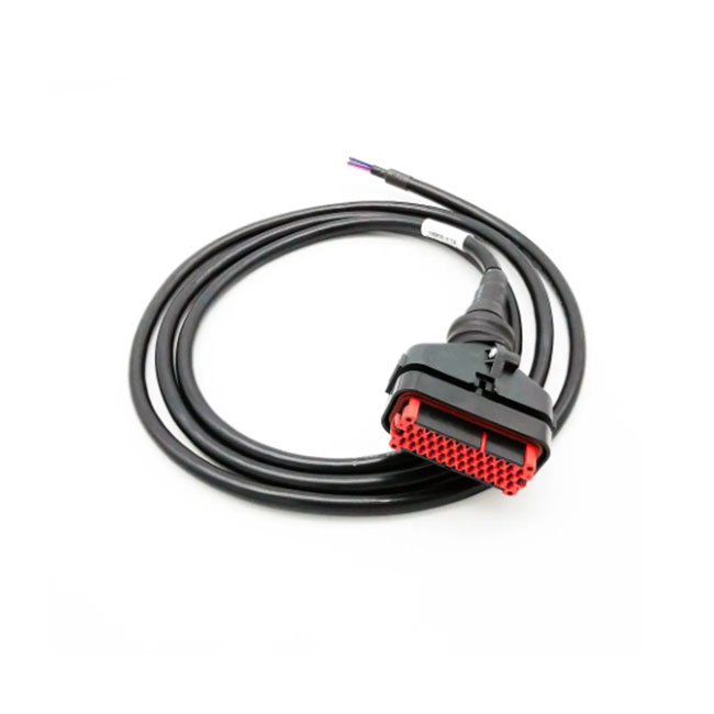 China Manufacturer Custom Electronic Wiring Harness 776164-1 35P Connector Car ECU Cable Assembly