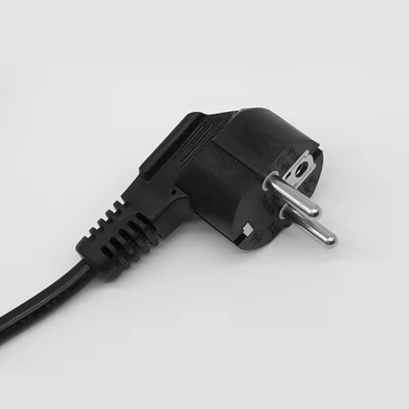 High-quality Power Plugs 2 Pin Ac European Cable Wholesale Eu Ac Power Cord for Computer