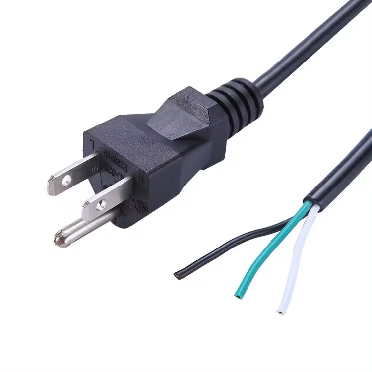 3 Prong AC Power wall Cord 3pin US plug wire cable power supply Plug 3 Prong UL Power Cord C13