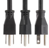 NEMA 5-15P USA Standard 3 Pin AC Power Cord SPT SJT SVT SJTW US Flexible Power Plugs ULCable 3 Prong