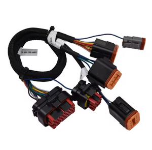 Universal Automotive Stereo Iso Amplifier Robot Wiring Harness with Waterproof