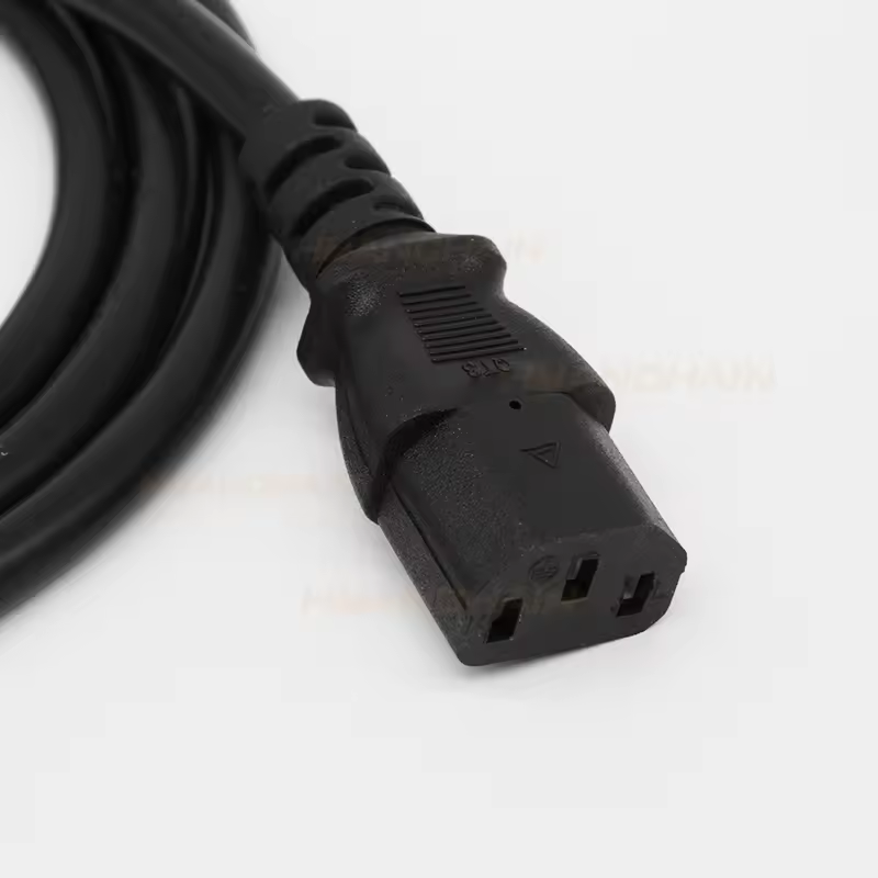 1.8m Black AC Durable Power Plugs IEC320 C13 To AU Female End Type for Computer Use in Australia Power Cords & Extension Cords