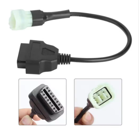 Push-in Terminal Waterproof Easy-to-install for Industrial Wiring Harness 16 Pin To 6pin Connector for KTM Motorcycles