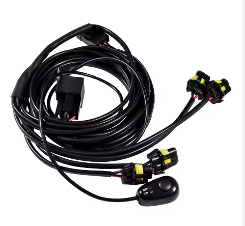 Universal Automotive Light System Wire Harness with Waterproof Efficient And Customizable