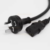 1.8m Black AC Durable Power Plugs IEC320 C13 To AU Female End Type for Computer Use in Australia Power Cords & Extension Cords