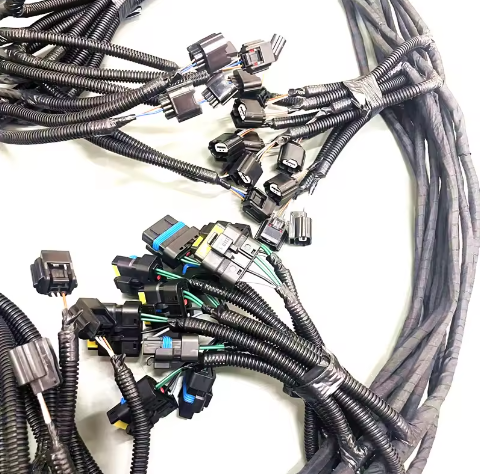 Custom Cable Manufacture Customized Wire Harnesses Automotive Cable Harnesses And Waterproof Industrial Wiring Harness