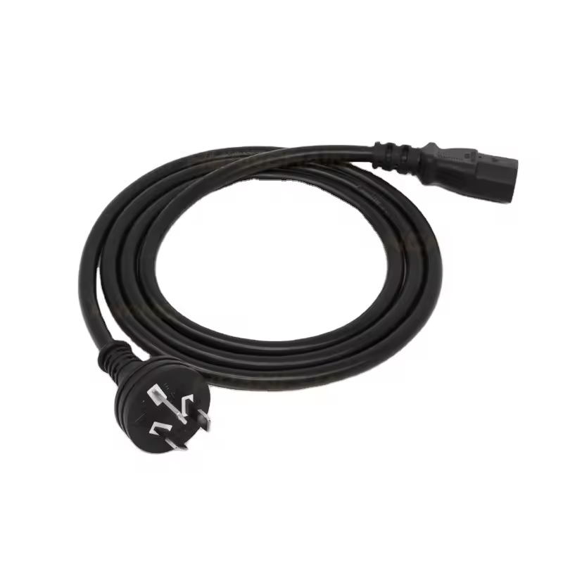 1.8m Black AC Durable Power Plugs IEC320 C13 To AU Female End Type for Computer Use in Australia Power Cords & Extension Cords