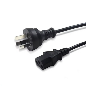 0.5MM 1MMM 1.5MM 2MM 10a 16a 250v Ac Cord Au Australia As3112 3 Prongs To Iec 320 C13 3 Pin Female Customizable Power Plugs