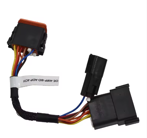 Automotive Electronic Wiring Harness Manufacturer Car Stereo Sounder Video with 12 Pin Male To Female Connector Wiring Full Kits for Vehicle Upgrade