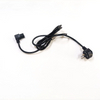 SAA Australia New Zealand Up Angle AU Plug To Right Angle IEC C13 Robust Power Plugs 250v 10a Leads 0.75mm2 2m