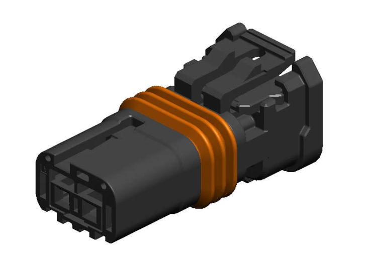 Automotive Connectors Compact Socket Housing 2 Pos. MX80 