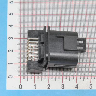 Waterproof, board-to-cable application, 12 pos., Right angle Pin header