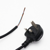 Copper 3 Pin Uk Plug Pc Laptop Computer Monitor Ac Easy-to-install Power Plugs for Hair Dryer Power Cable