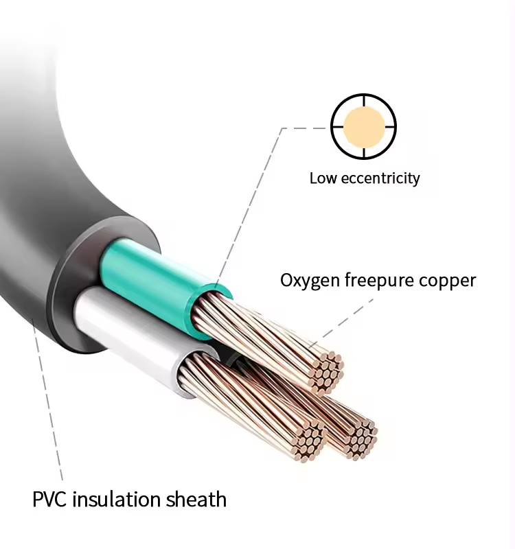 Hot selling 2pin 3pin UL C5 C7 C13 IEC power cord for Home appliance 3FT 4FT 5FT 6FT 7FT 8FT NEMA American cable line