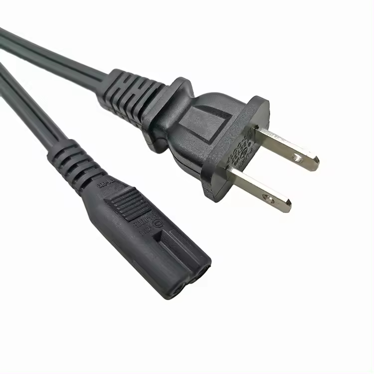 18AWG 16AWG USA Standard NEMA 1-15P 2PIN Plug American AC High-quality Power Plugs SPT-1/SPT-2/NISPT-2