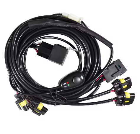 Universal Automotive Light System Wire Harness with Waterproof Efficient And Customizable