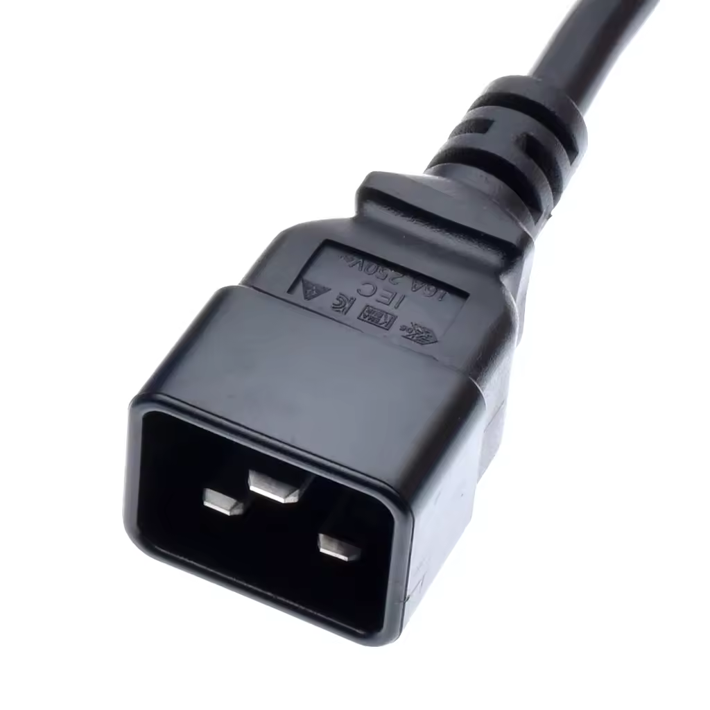 Customizable Power Plugs Variety Male To Female C13 To C14 C19 To C20 Cable EU Power Plug Extension Cord Cable