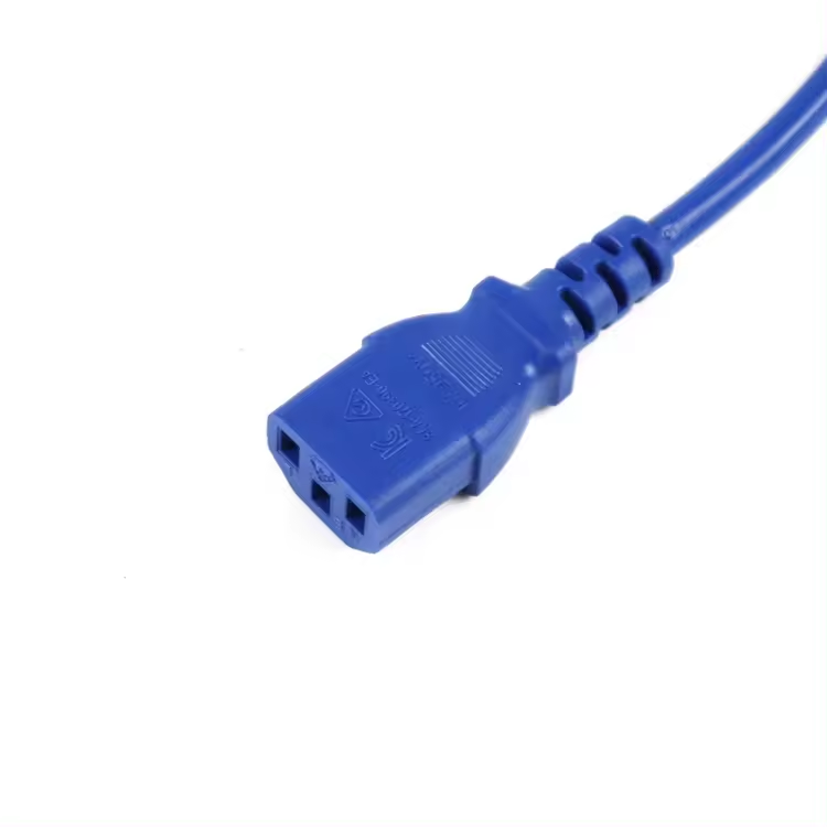 PVC UK Extension 3 Prong Ac Customization Power Plugs for Laptop Notebook Printer