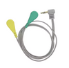 3.5mm 2 In 1 Head Ecg Eeg Snap Cable For Physical Therapy Electrodes Cable 3.5 Mm 2 Lead Snap Button Medical Wire Harness