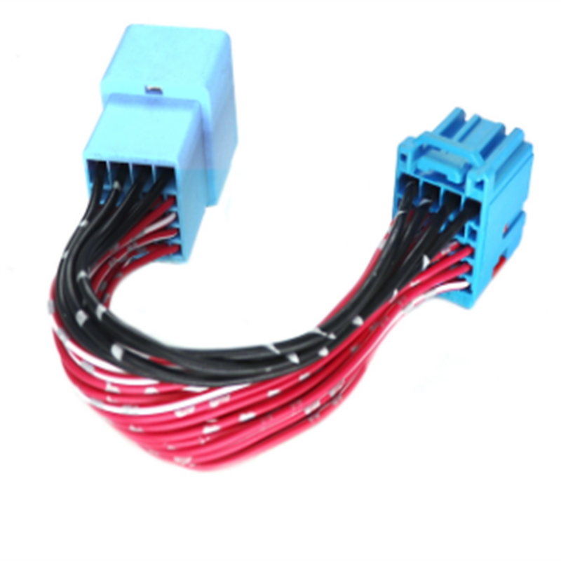 Custom 3 Pin To 16 Pin Male To Female Connector Diagnostic Adapter Waterproof Robot Wiring Harness with To Alligator Clip